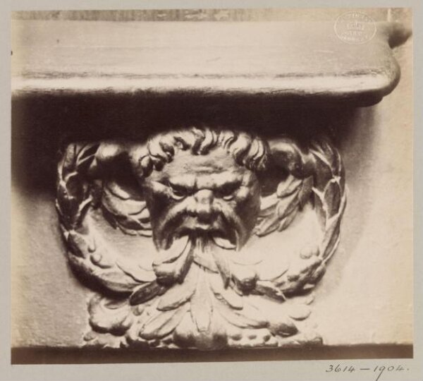 Atget, Jean-Eugène-Auguste, Church of SS Gervais et Protais, Miserere Seat, XVI Century, Paris, France