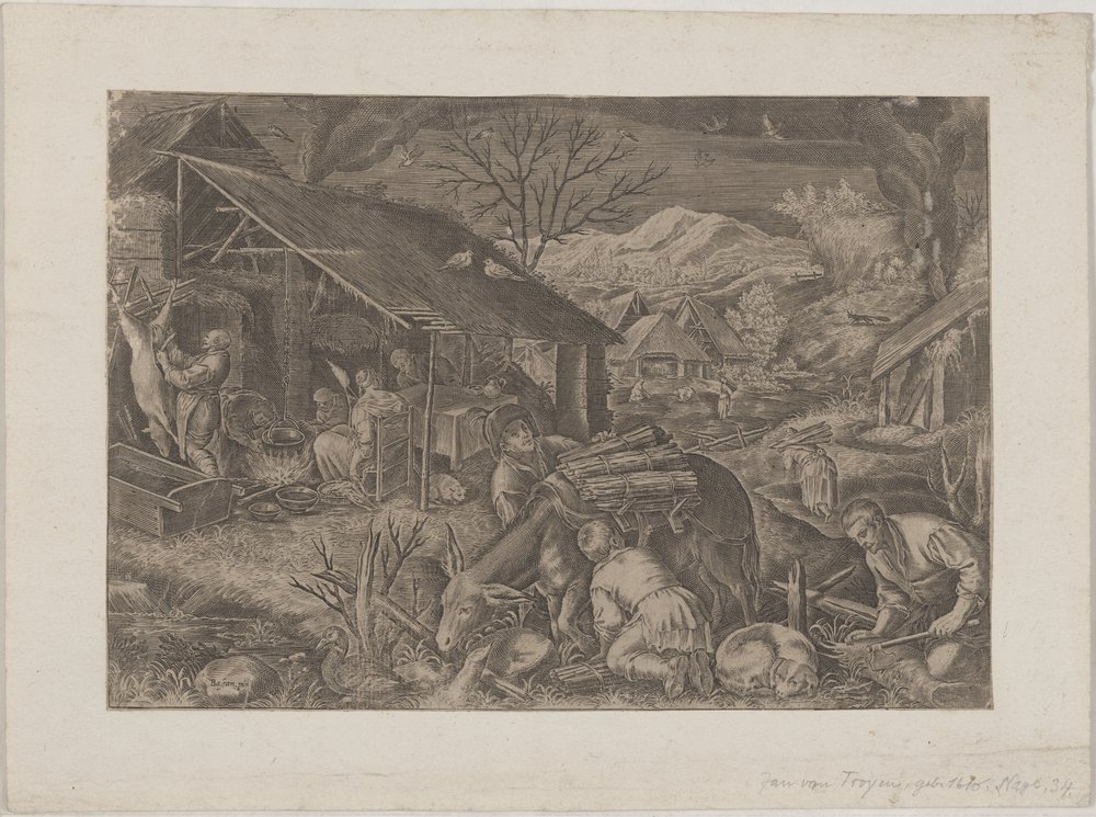 Jan van Troyen, Der Winter