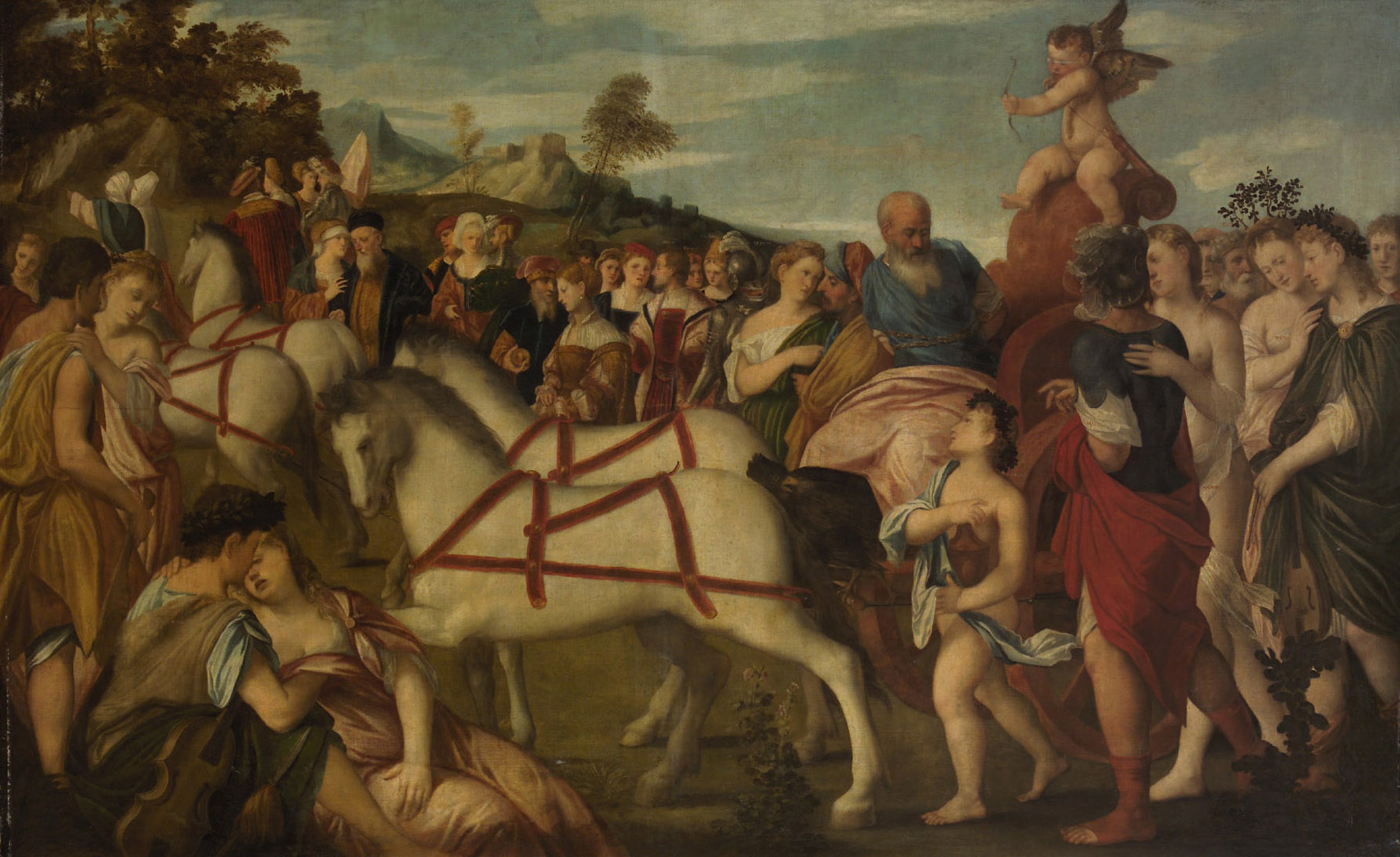 Bonifazio Veronese, Triumph der Liebe