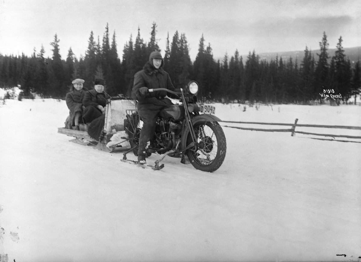 Anders Beer Wilse, Prot: Motorslede