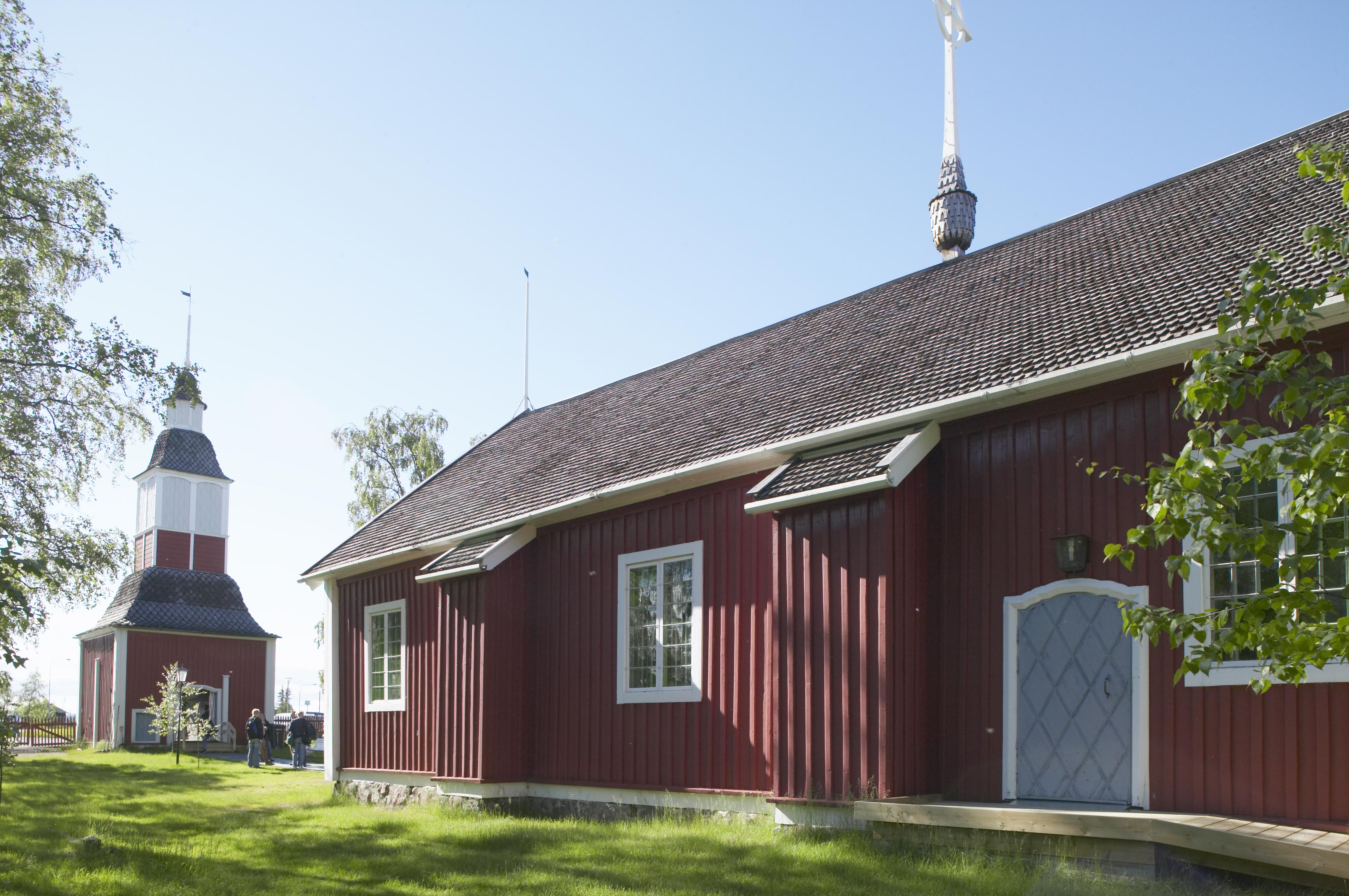 Bengt A Lundberg, Jukkasjärvi kyrka