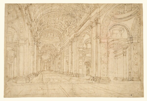 Unknown, Interior of Saint Peter's Basilica