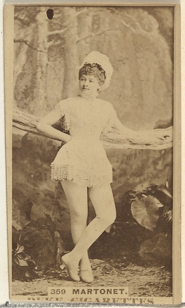 W. Duke, Sons & Co., Card Number 359, Martonet, from the Actors and Actresses series (N145-7) issued by Duke Sons & Co. to promote Duke Cigarettes