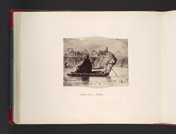 John Thomson, [Drawing or Painting of Winter Scene, Tientsin]