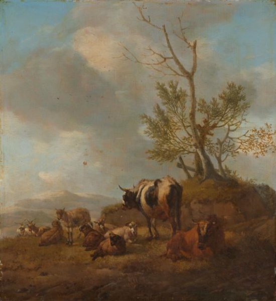 Willem Romeyn, Landscape with Animals