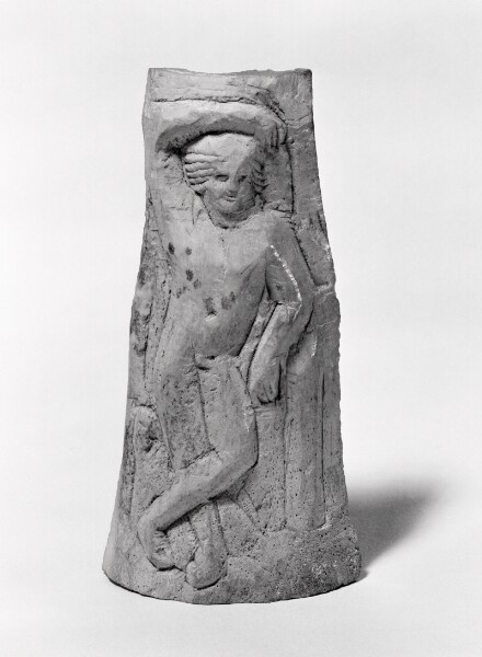 Unknown, Relief Carving of a Nude God, perhaps Bacchus
