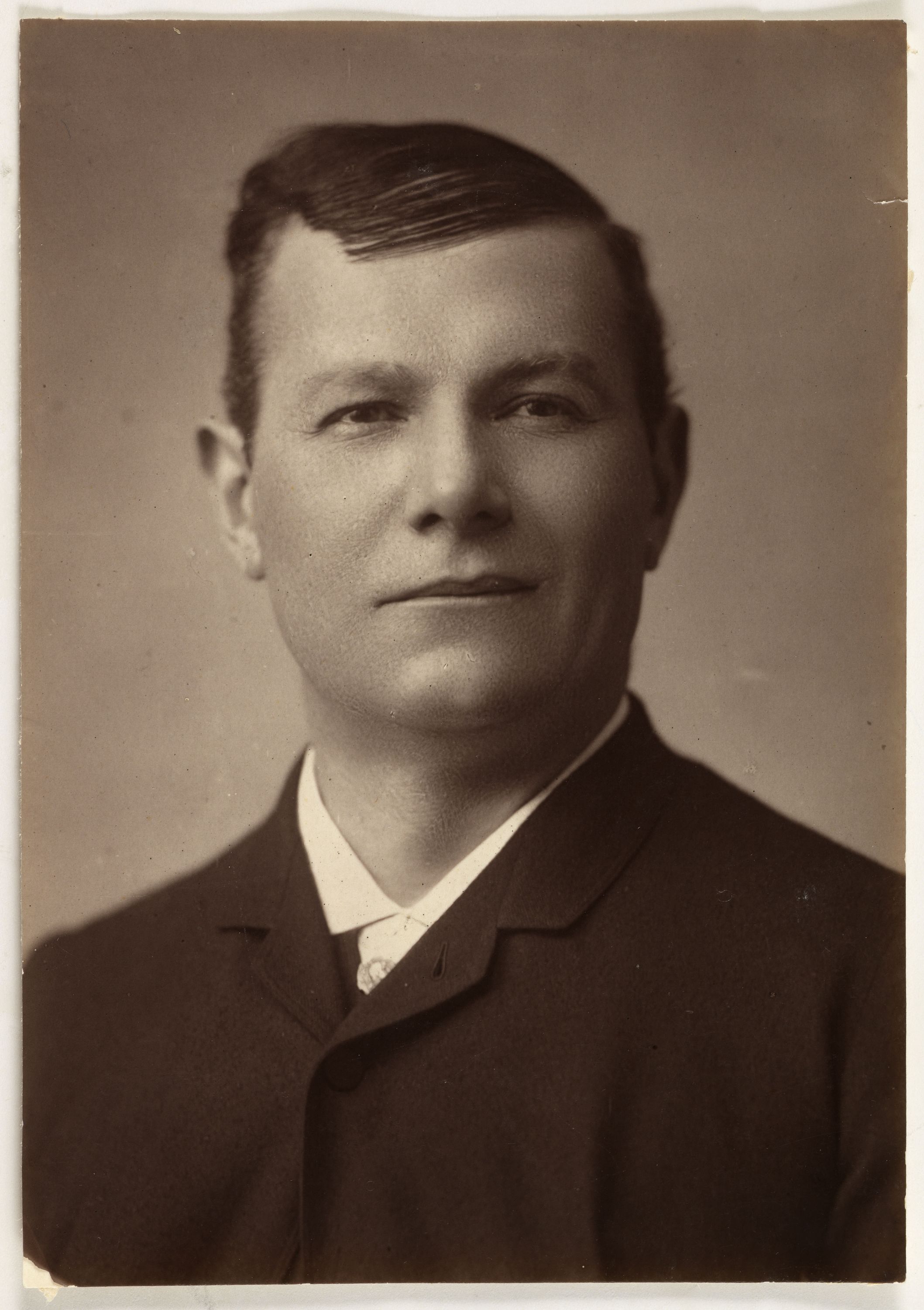 Anonyme, Portrait de Louis Bouchenez, dit Baron (1838-1920), acteur