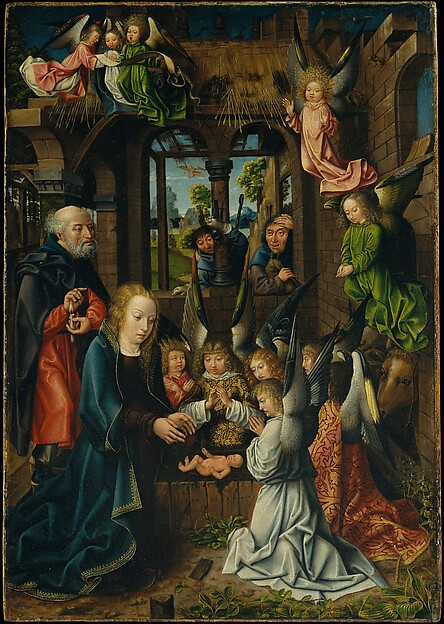 Master of Frankfurt, The Adoration of the Christ Child