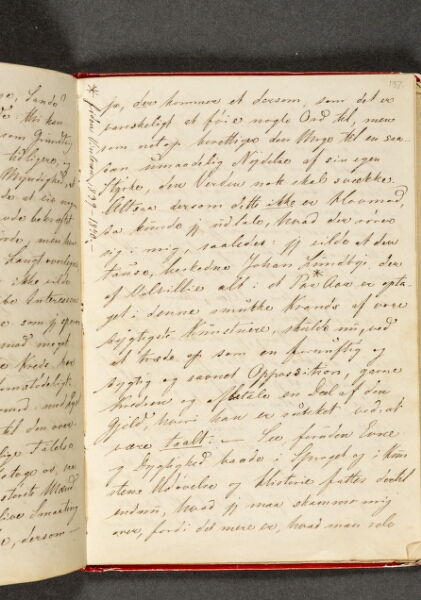 Johan Thomas Lundbye, Dagbog. Side 137