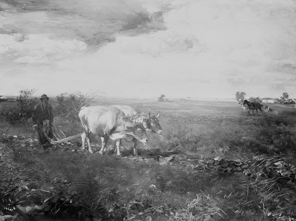 Anders Beer Wilse, Konv: Eyde maleri