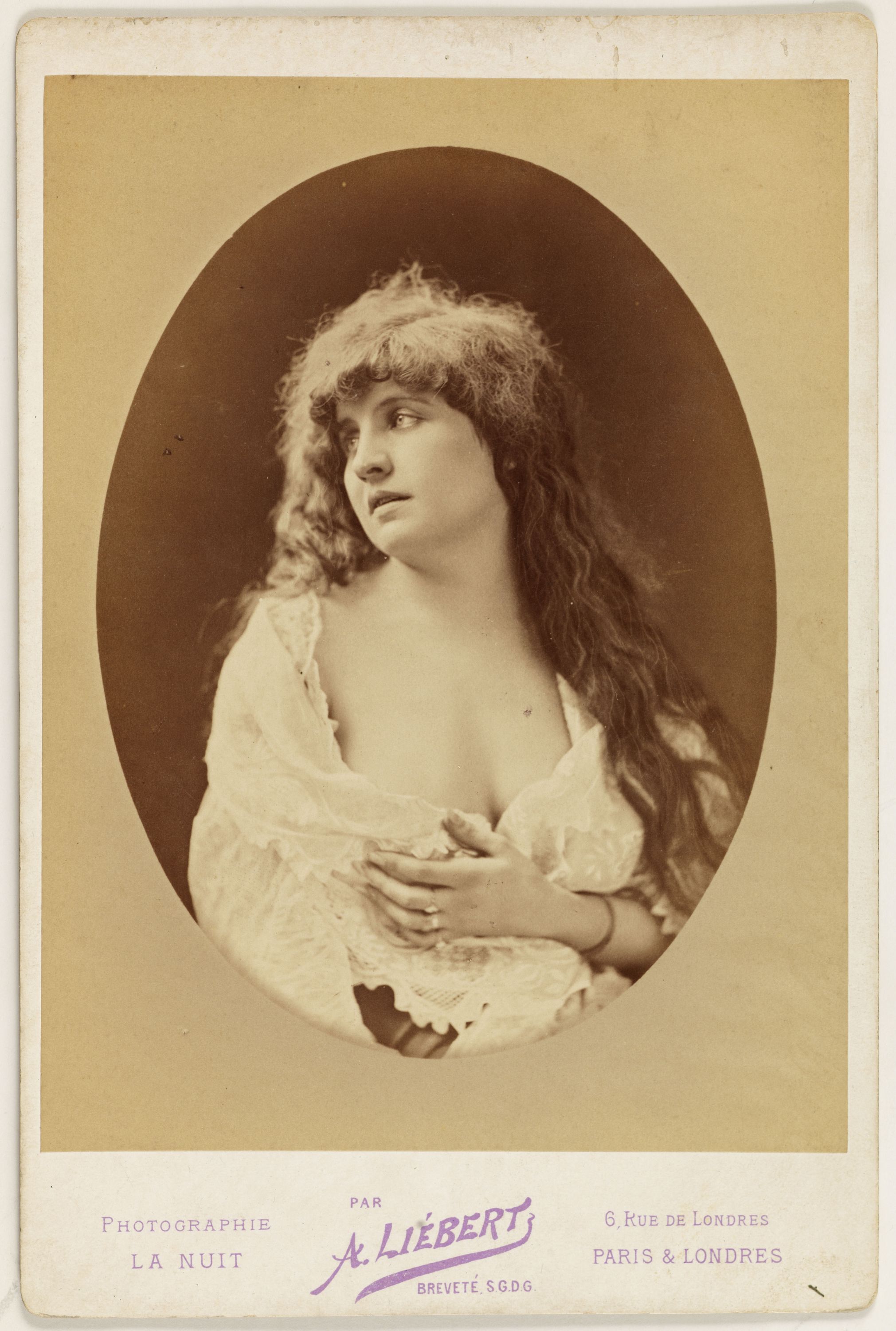 Alphonse Liébert, Portrait d'Andréa, actrice