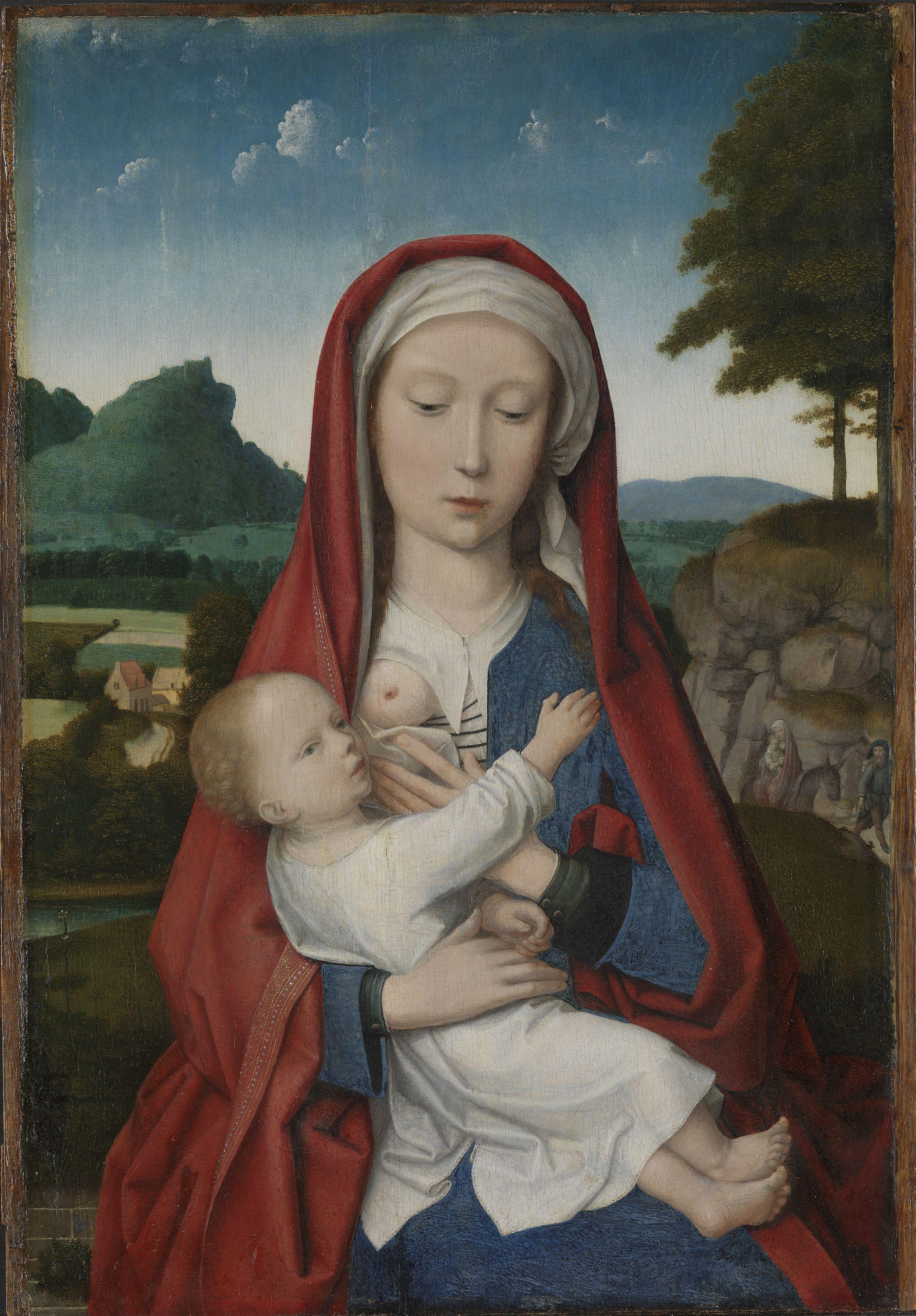 Gerard David, Madonna lactans