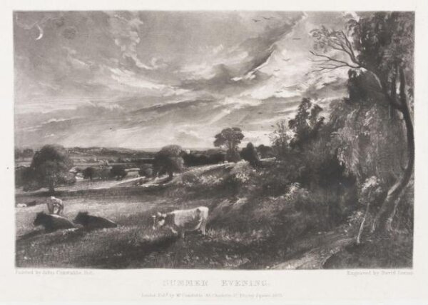 Constable, John RA, SUMMER EVENING