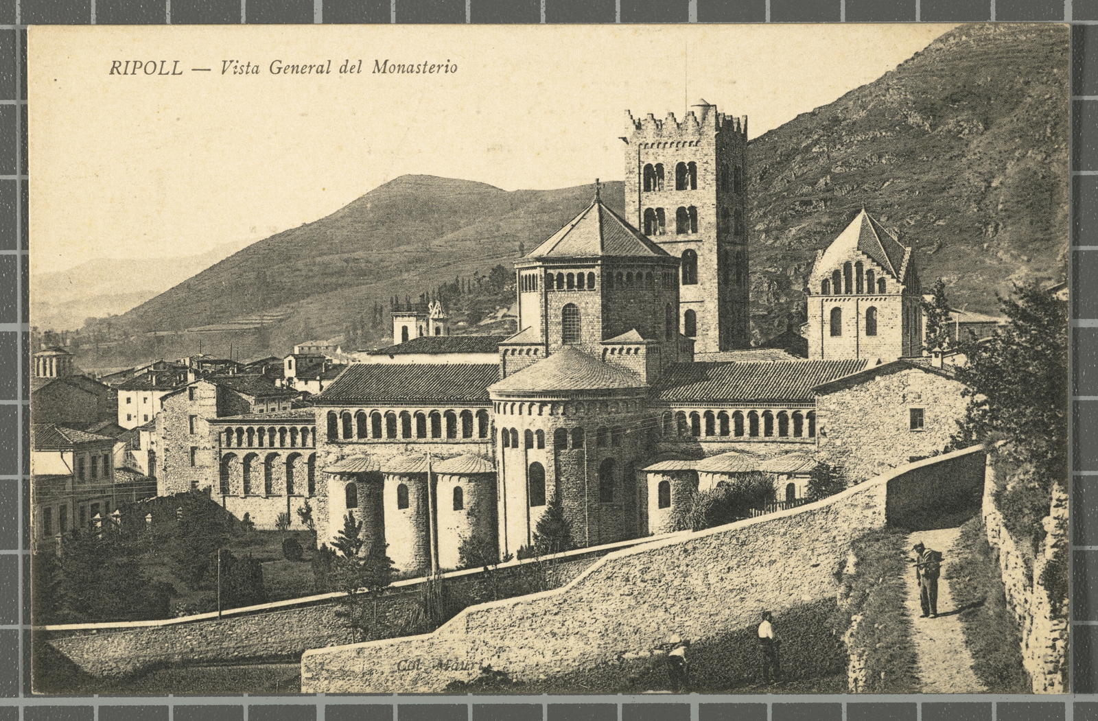 Desconegut, Ripoll - Vista General del Moansterio