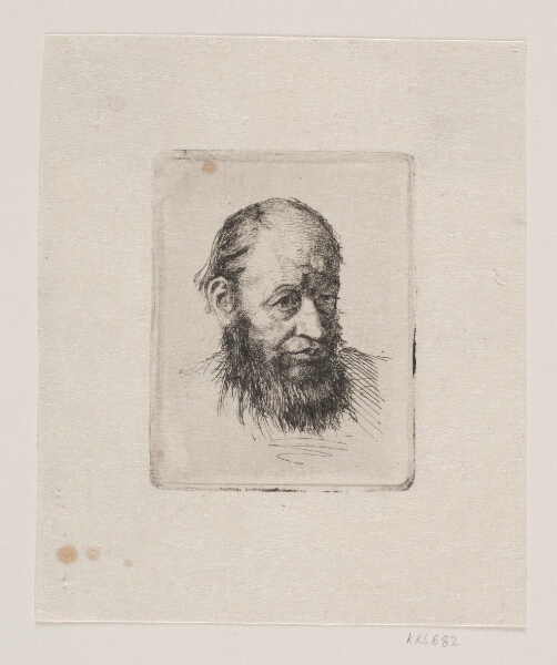 Carl Bloch, Hoved af en gammel Sømand