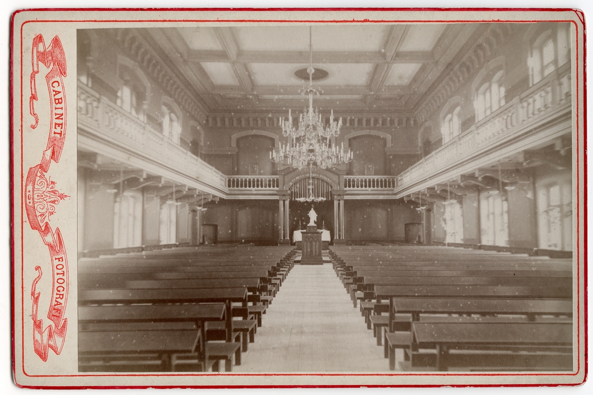 Henri Osti's Fotografiateliér, S:t Pers kapell, Uppsala före 1914