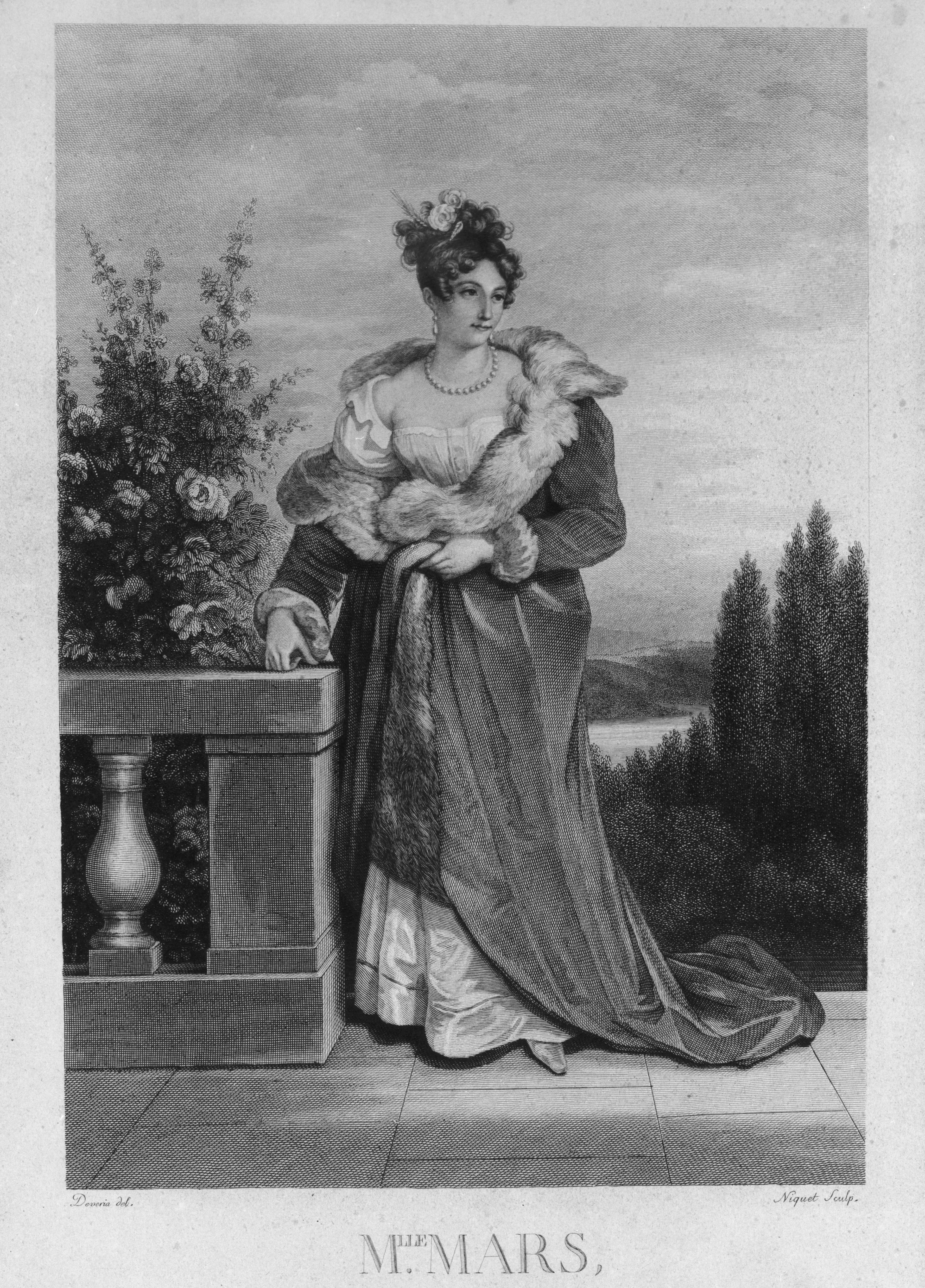 Eugène Devéria, Melle Mars