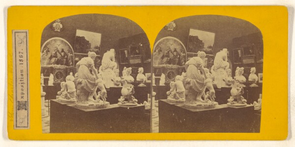 Unknown, [Rue de Belgique, Groupe de Statues, Exposition, 1867]