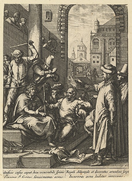 Nicolas Cochin, The Crowning with Thorns, from "The Passion of Christ"