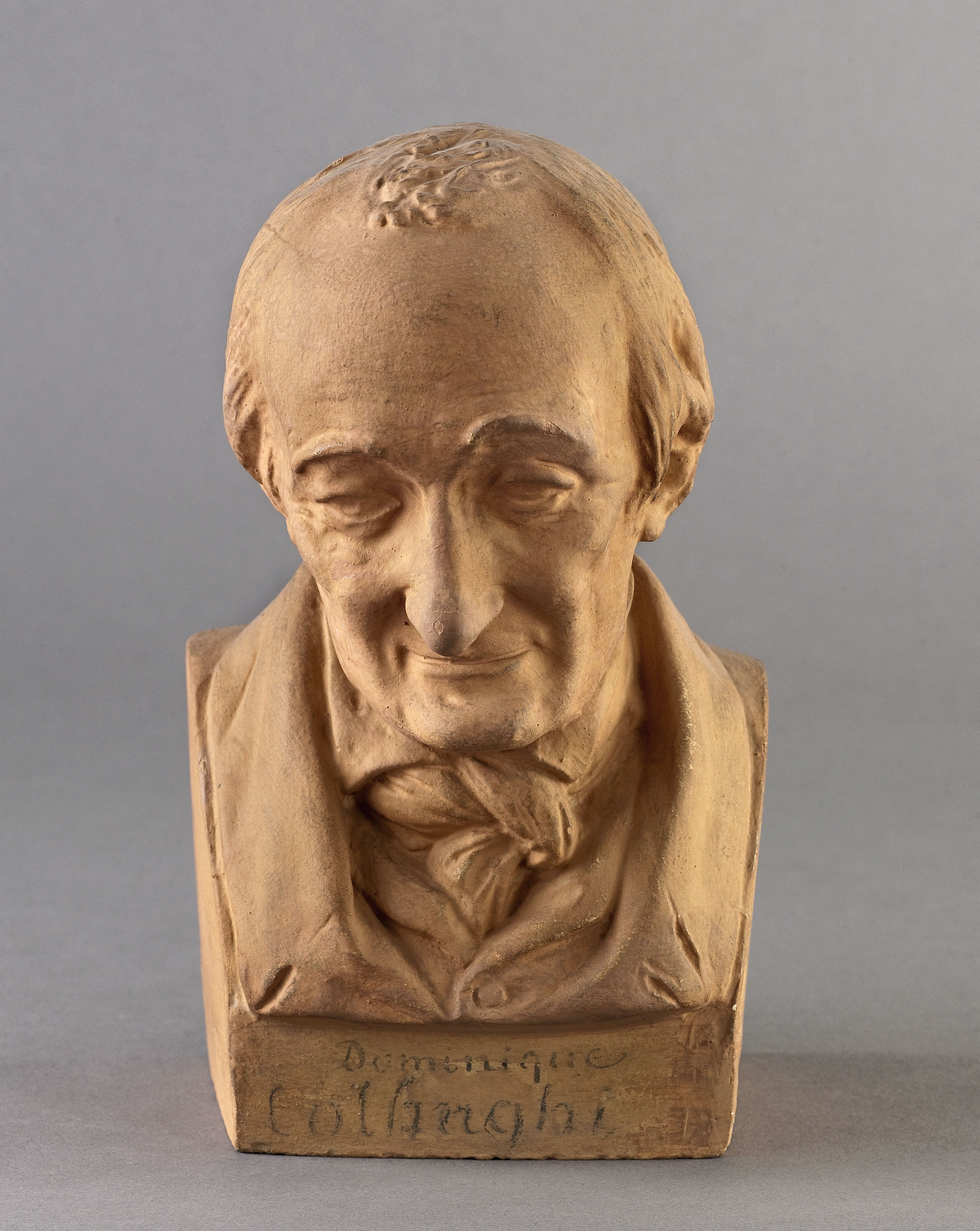 Jean Pierre Dantan, Portrait sérieux de Dominique-Paul Colnaghi, marchand d'estampes