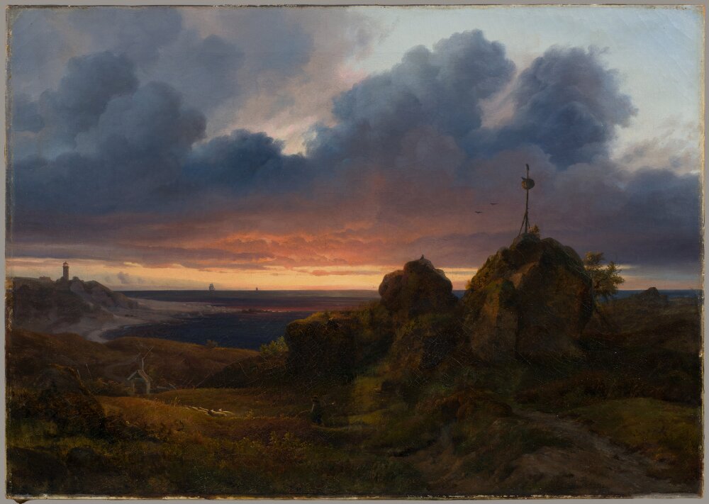 Louis Gurlitt, View From Kullen, Skåne