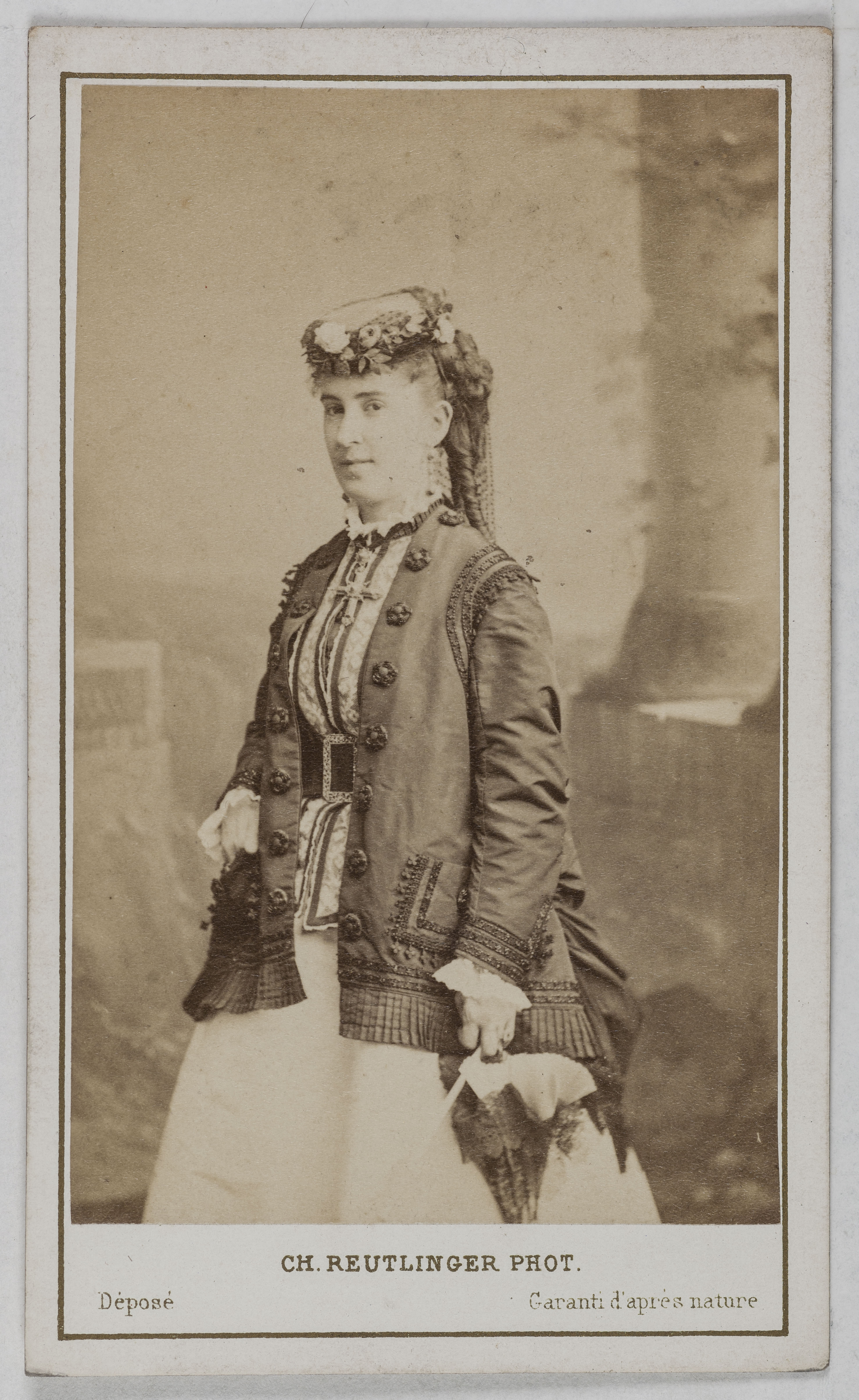 Charles Reutlinger, Portrait de Kellog, actrice.