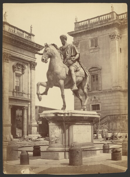 Unknown, [Equestrian Statue of Emperor Marcus Aurelius, Piazza Del Campidoglio, Rome]