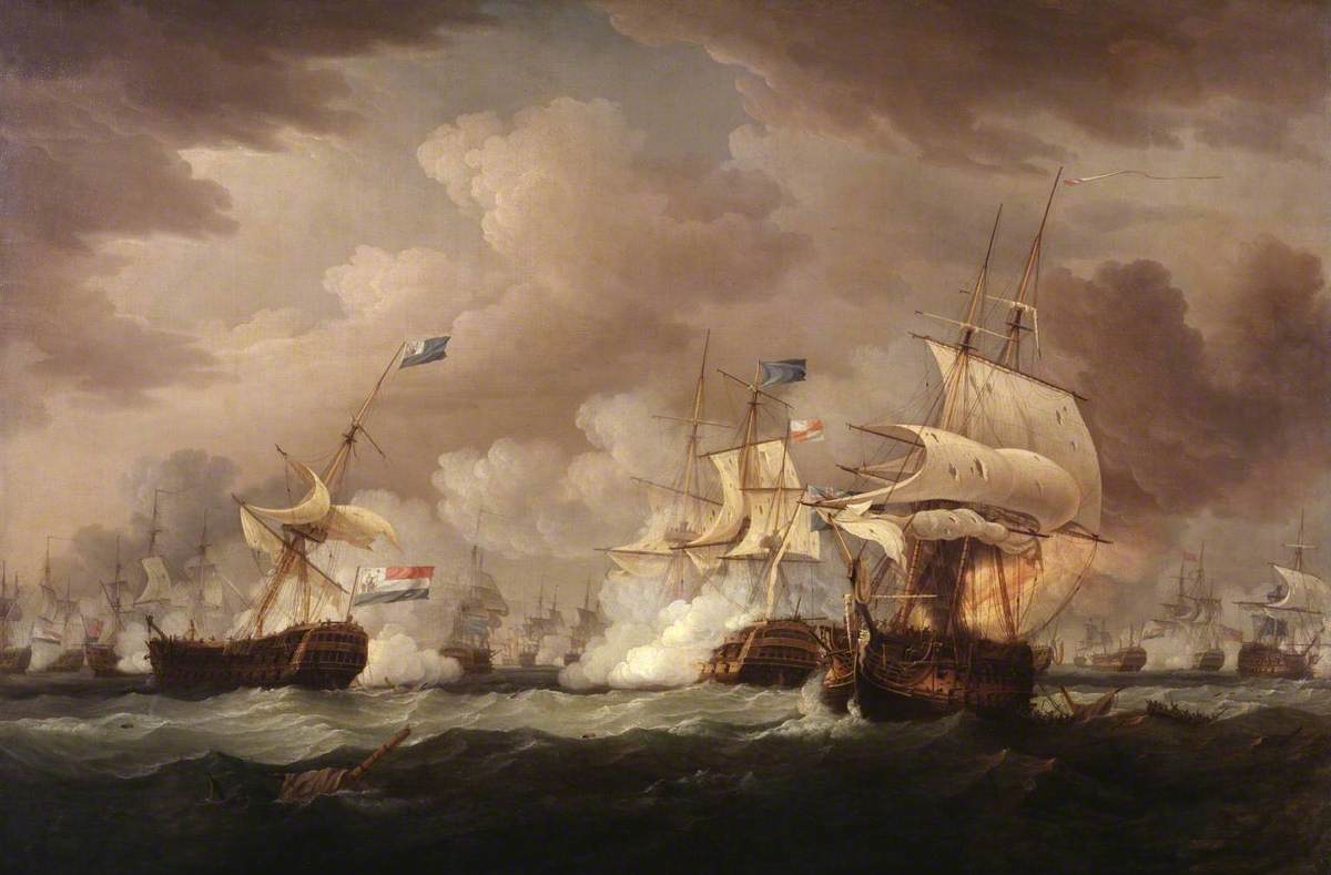 Thomas Whitcombe, The Battle of Camperdown