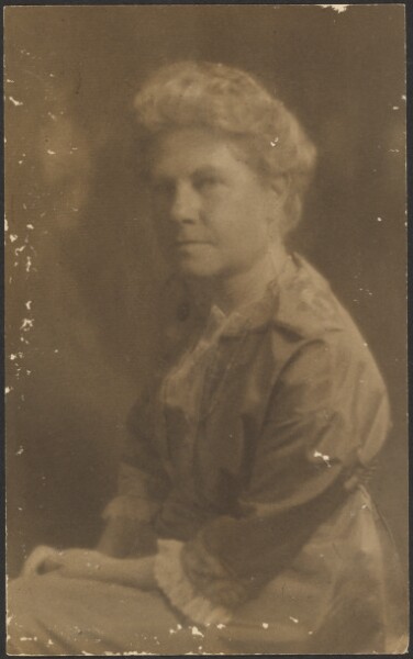 Louis Fleckenstein, [Portrait of a Woman with Lace Cuffs]