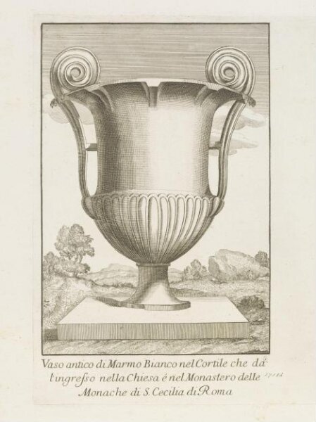 Giovanni Lanfranco, Raccolta di vasi diversi formati da illvstri artefici antichi e di varie targhe soprappóste álle fabbriche più insigni di Roma da celebri architetti moderni