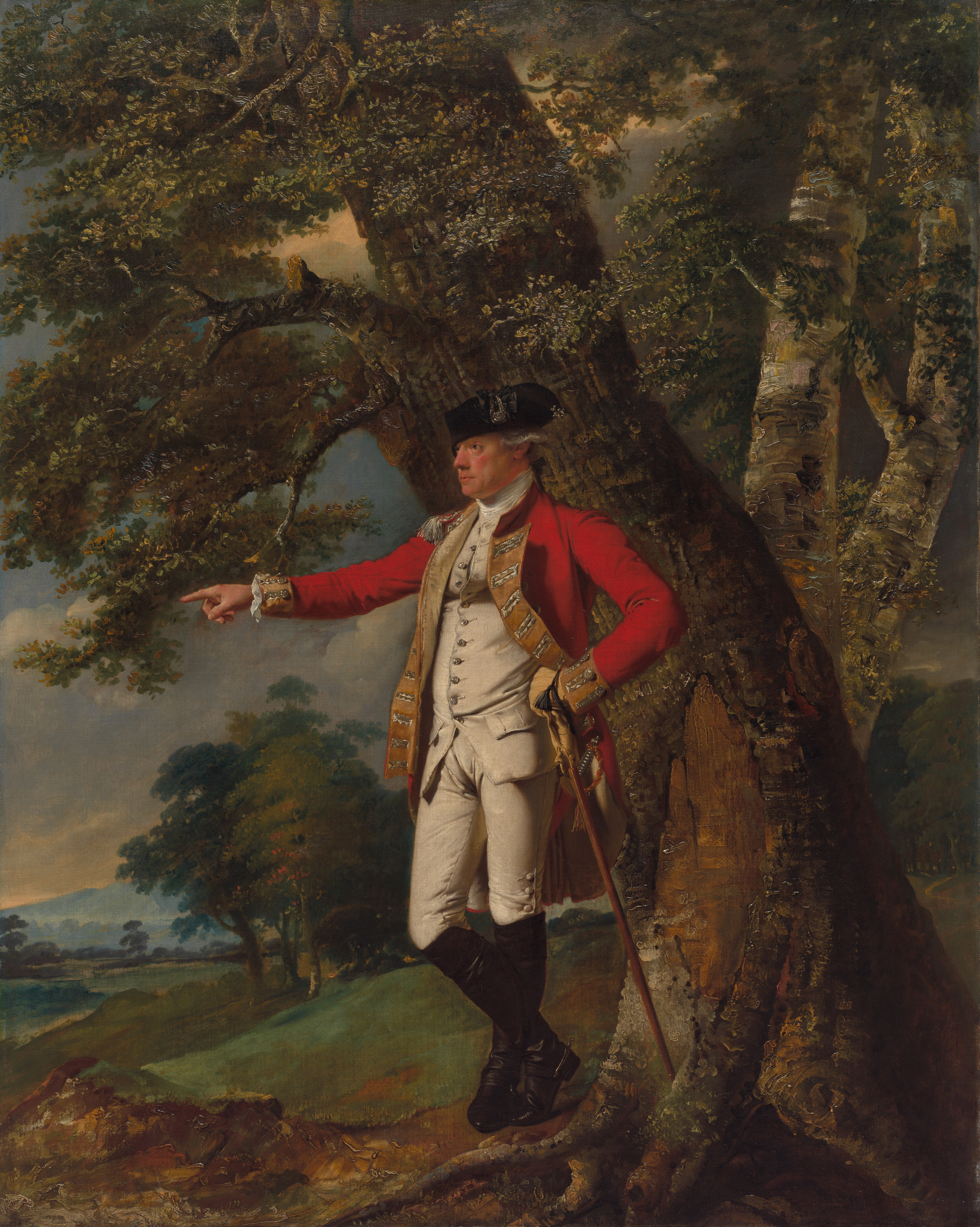 Joseph Wright of Derby, Portrait of Colonel Charles Heathcote