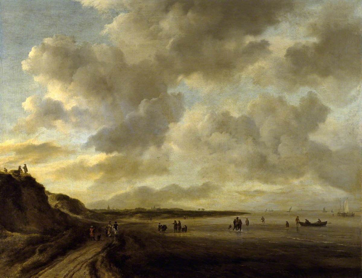 Jacob van Ruisdael, The Zuiderzee Coast near Muiden