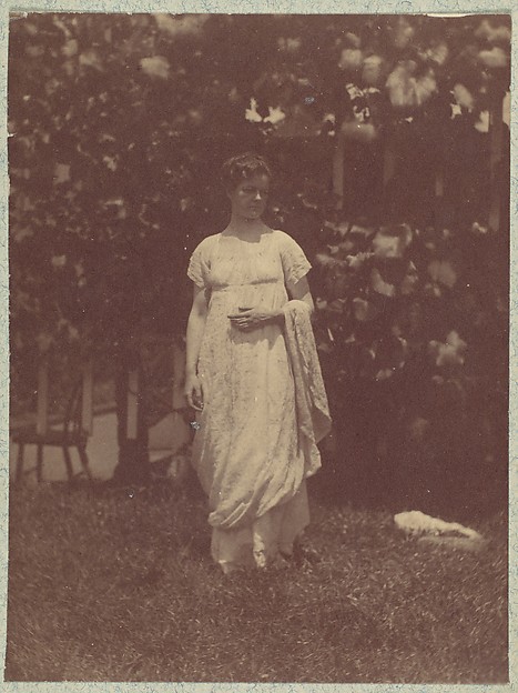 Thomas Eakins, [Mrs. Louis Kentin in Empire Dress]