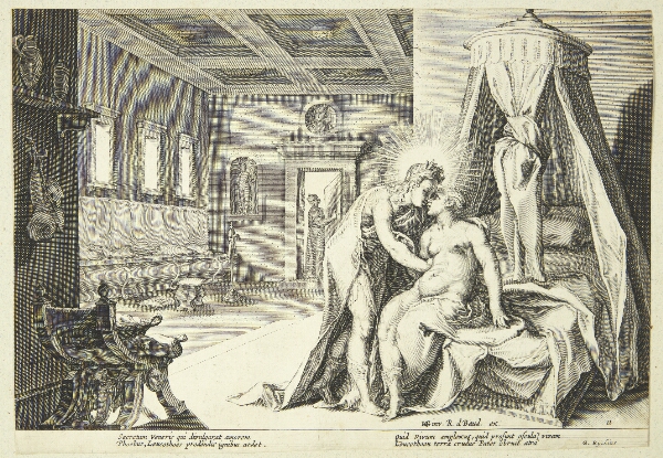Hendrick Goltzius, Apollon misbruger Leucothoe