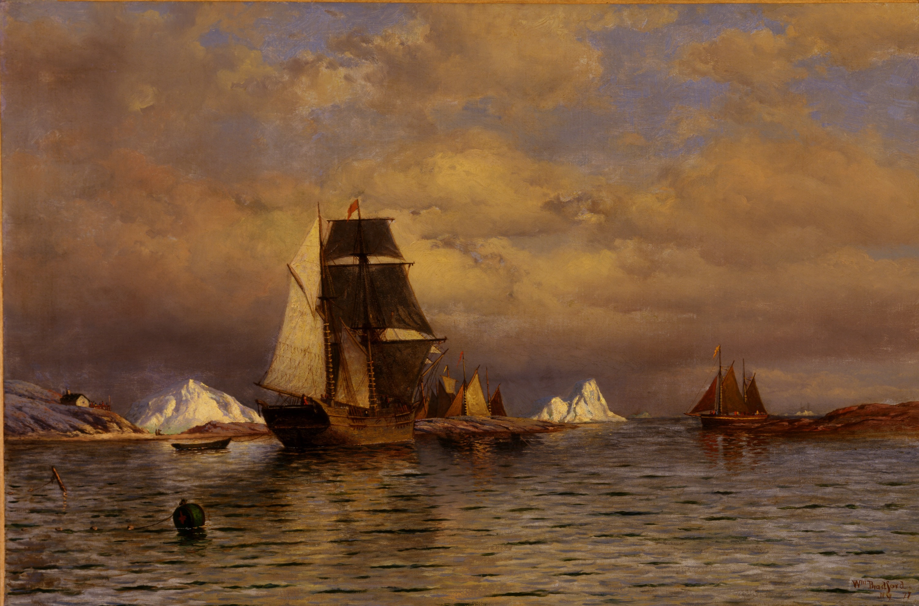 William Bradford, Looking out of Battle Harbor