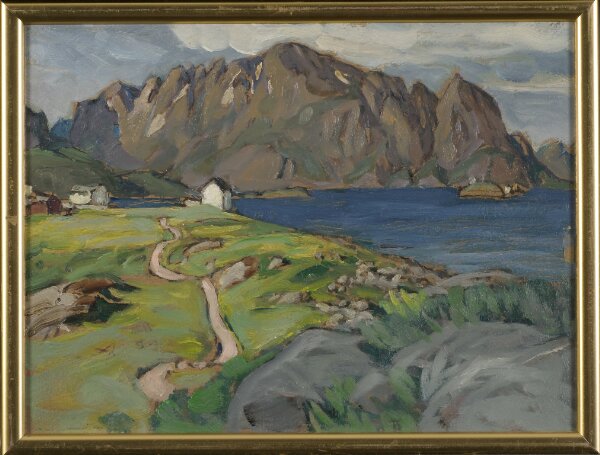 Anna Boberg, Sommar, Store Molla. Studie från Lofoten