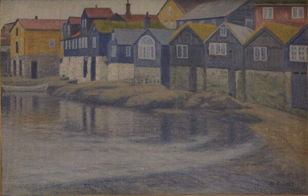 Niels Bjerre, Gamle huse i Thorshavn