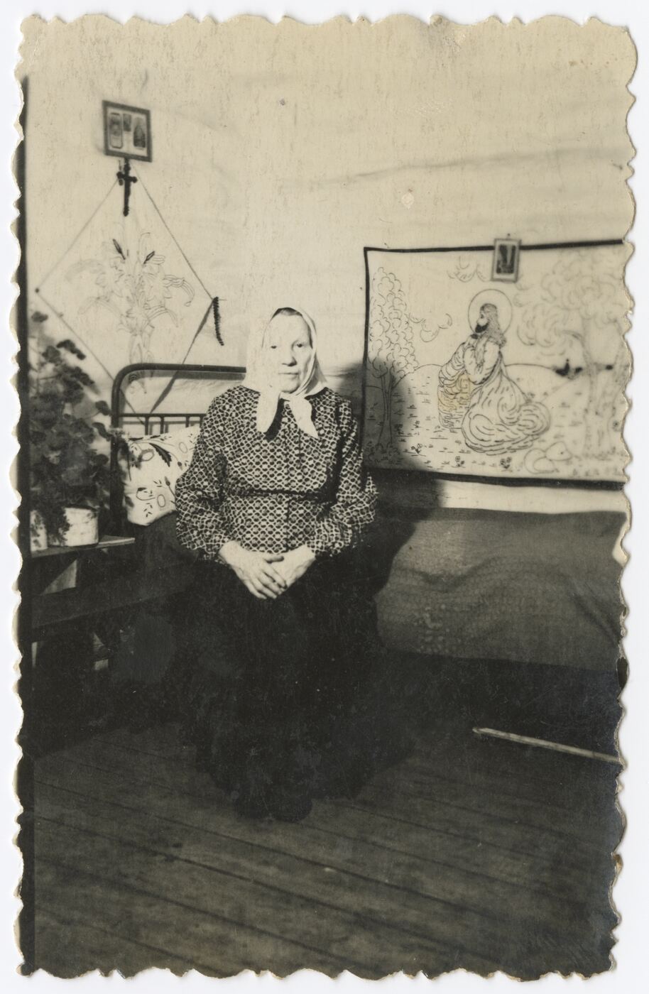 Nežinomas autorius, Galvanauskienė atvyko į svečius pas Švėgždas
