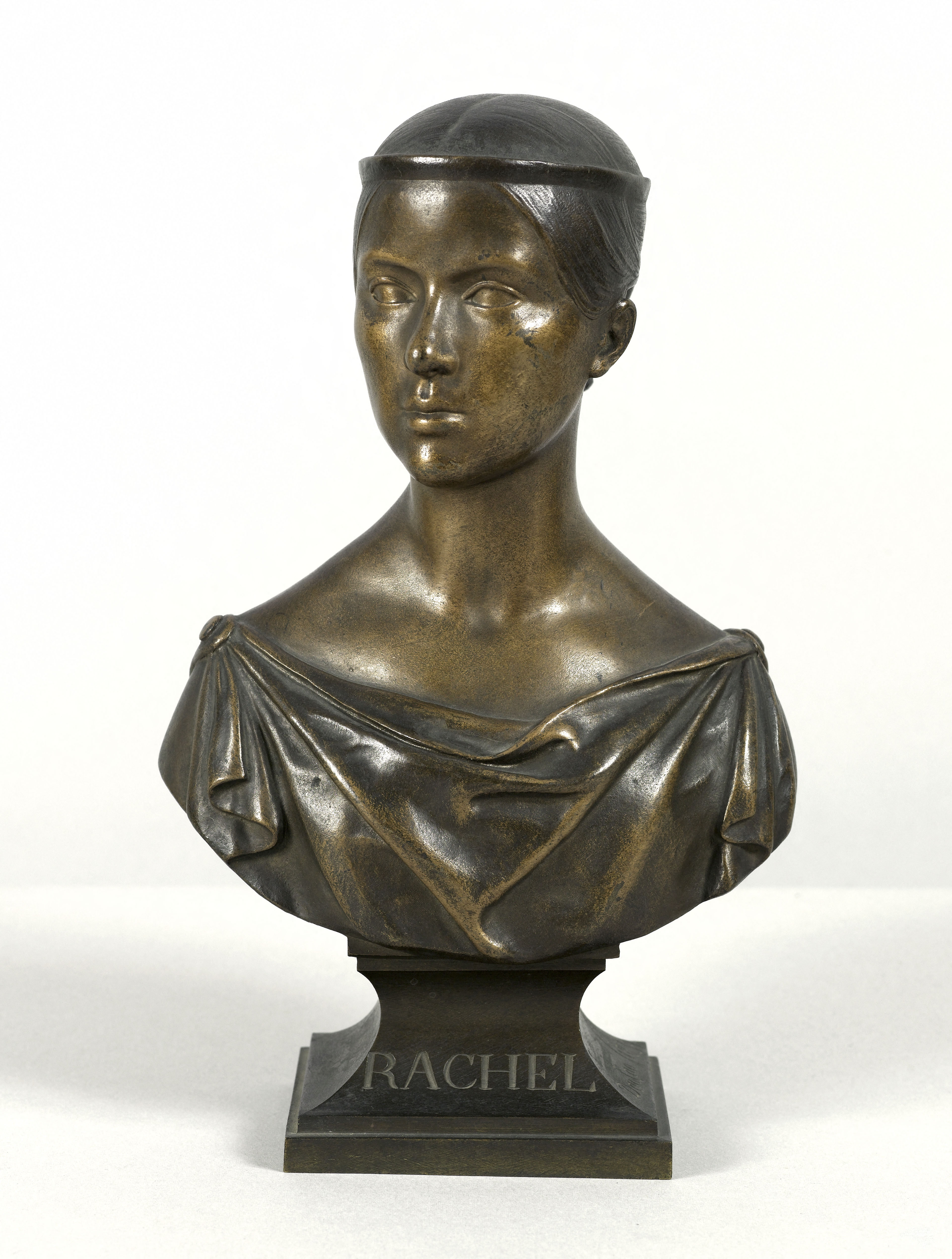 Jean Pierre Dantan, Portrait sérieux de l'actrice Elisabeth-Rachel-Félix, dite Rachel (1820-1858)