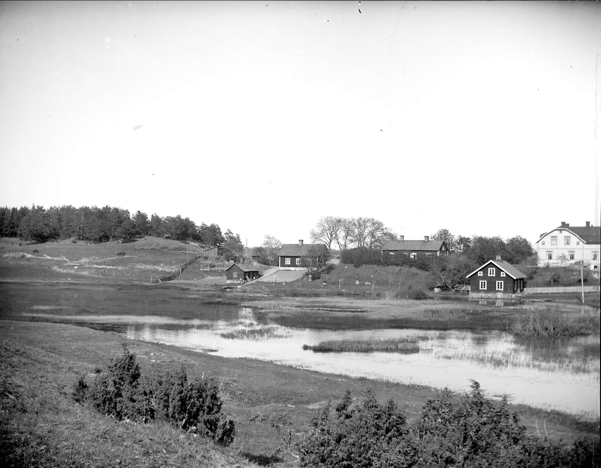 August Fredrik Schagerström, Bebyggelse vid vattendrag i Norrsunda socken, Uppland 1919