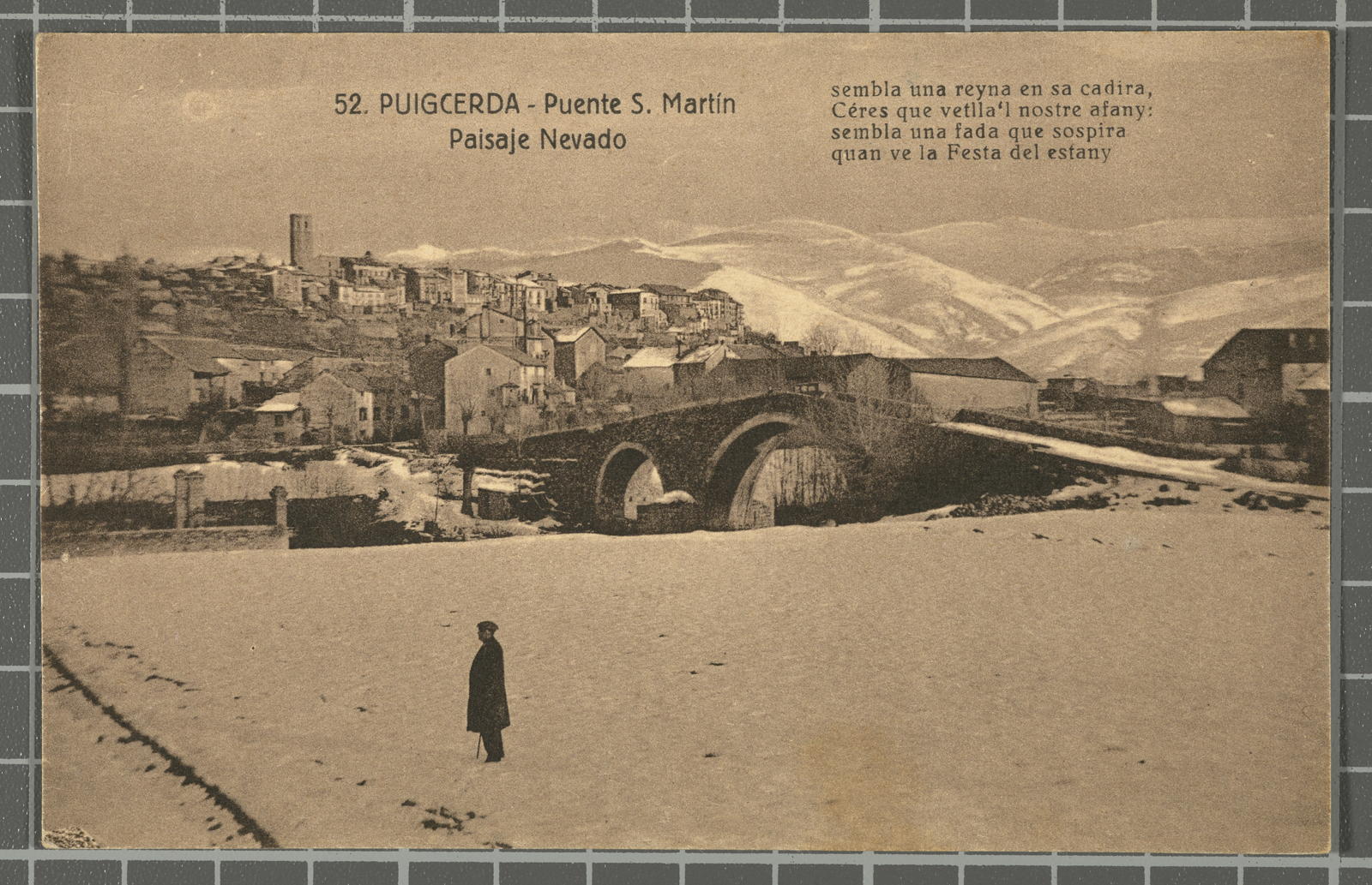 Desconegut, 52. Puigcerda - Puente S. Martín. Paisaje Nevado