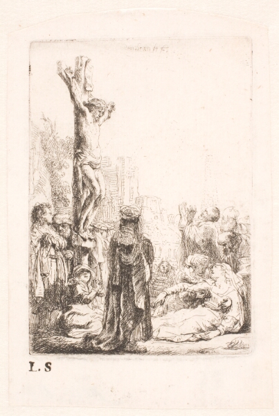 Rembrandt van Rijn, Kristus på korset