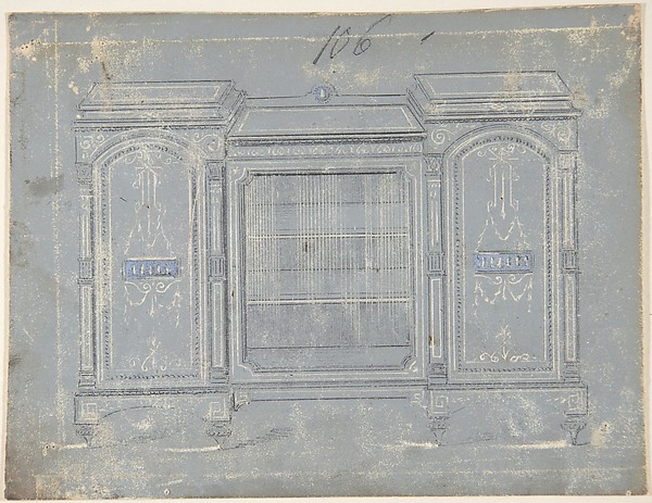 Anonymous, British, 19th century, Cabinet Design