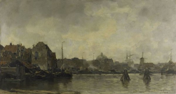 Jacob Maris, Stadsgezicht
