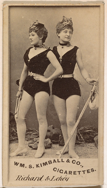 William S. Kimball & Company, Richard & Lehey, from the Actresses series (N203) issued by Wm. S. Kimball & Co.