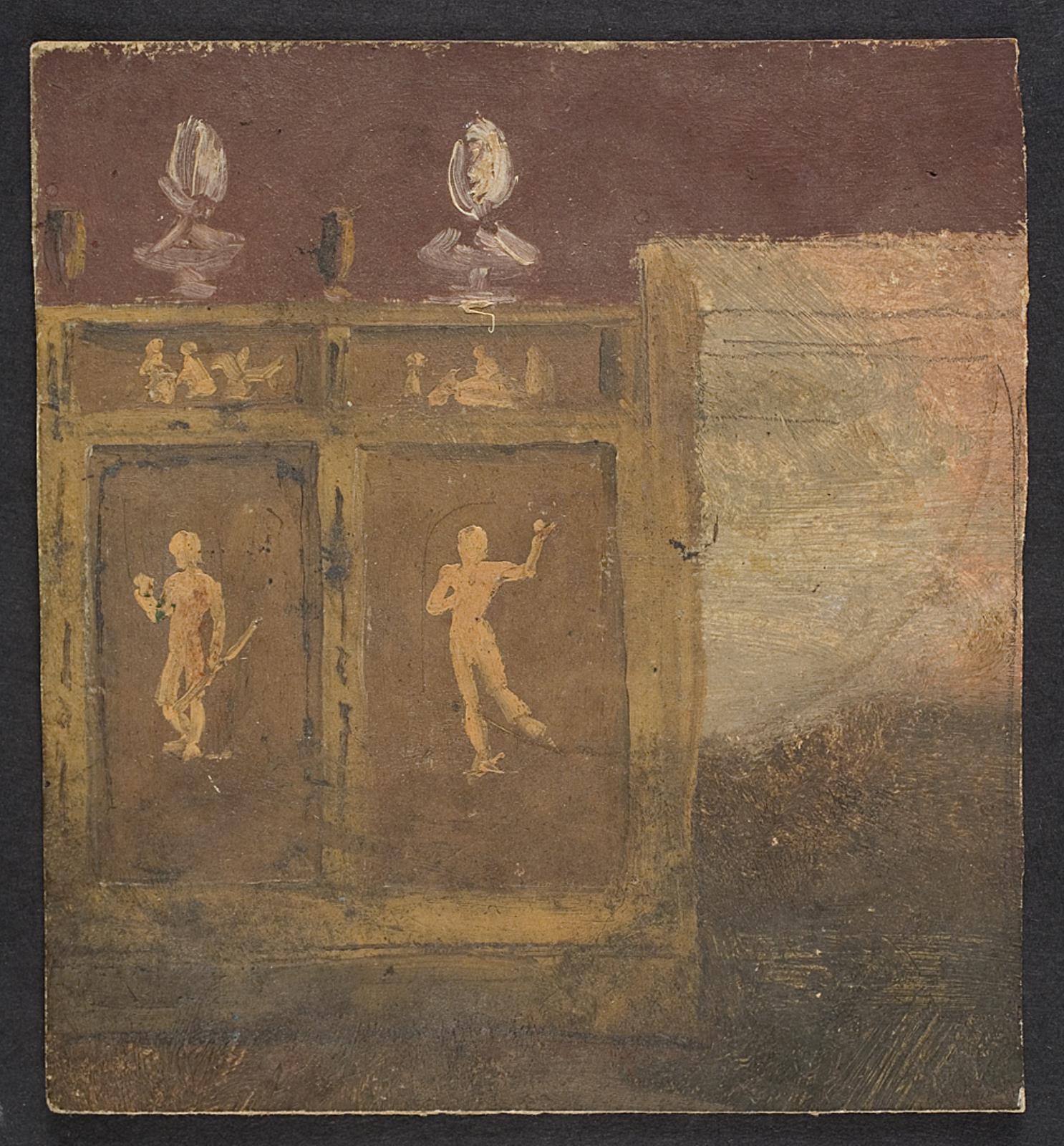 Lorenz Frølich, Vægdekorationer til Valhøj 1838/1839
