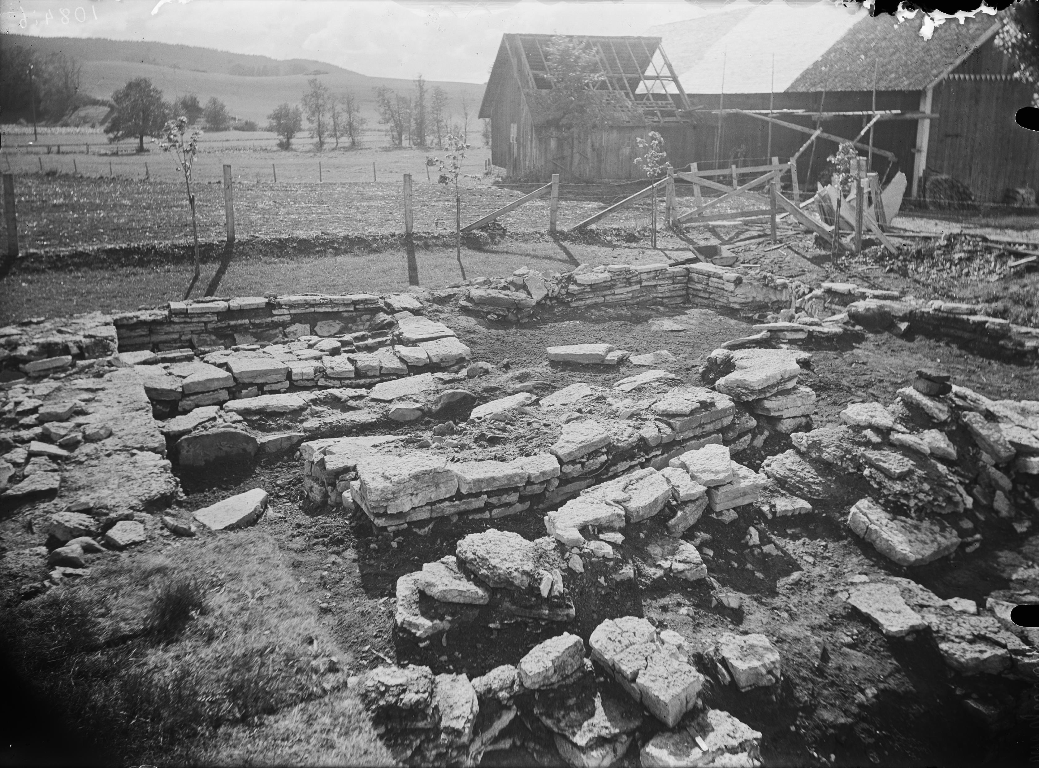 Axel Forssén, Varnhems klosterruin