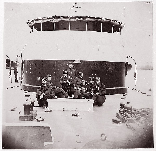 Unknown, [Crew of U.S. Monitor "Saugus"].  Brady album, p. 172