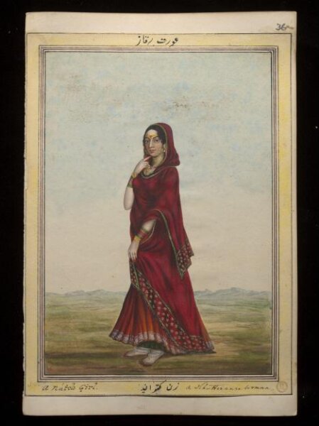 Unknown, An album containing fifty-three drawings depicting occupations.