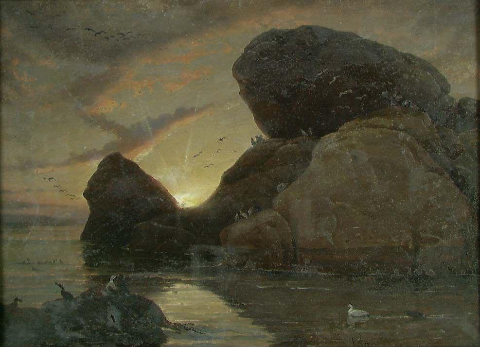 Knud Baade, Coastal Landscape